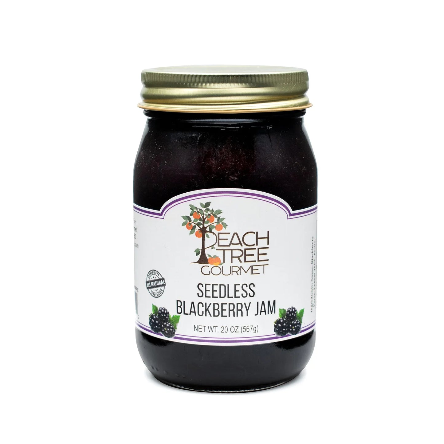 Seedless Blackberry Jam by Peach Tree Gourmet