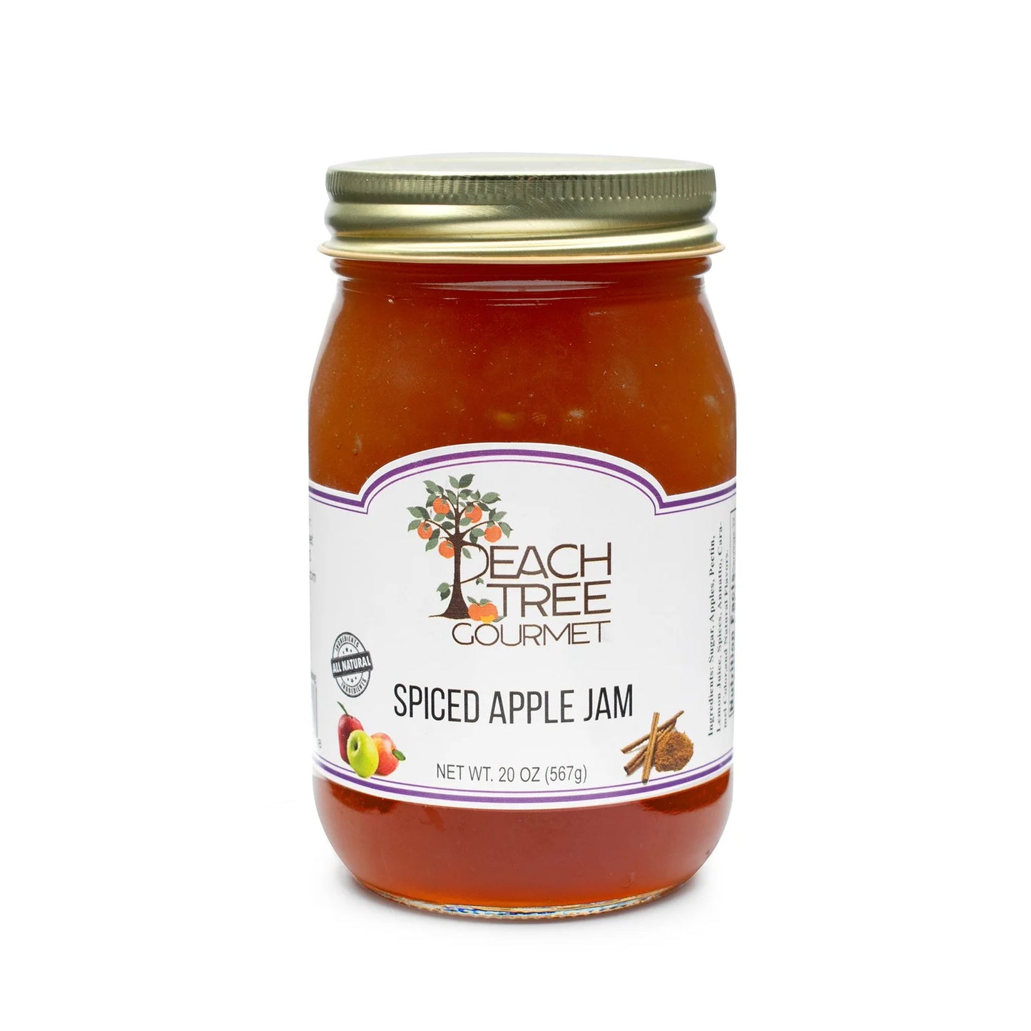 Spiced Apple Jam by Peach Tree Gourmet