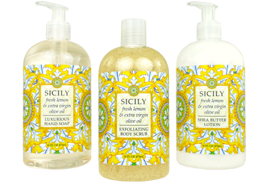 SICILY—fresh lemon & extra virgin olive oil