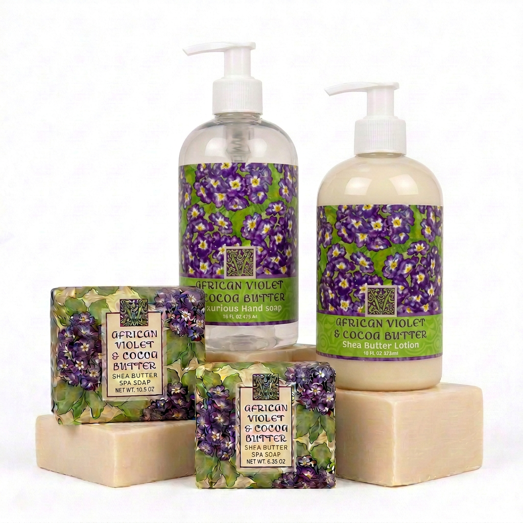 AFRICAN VIOLET & COCOA BUTTER