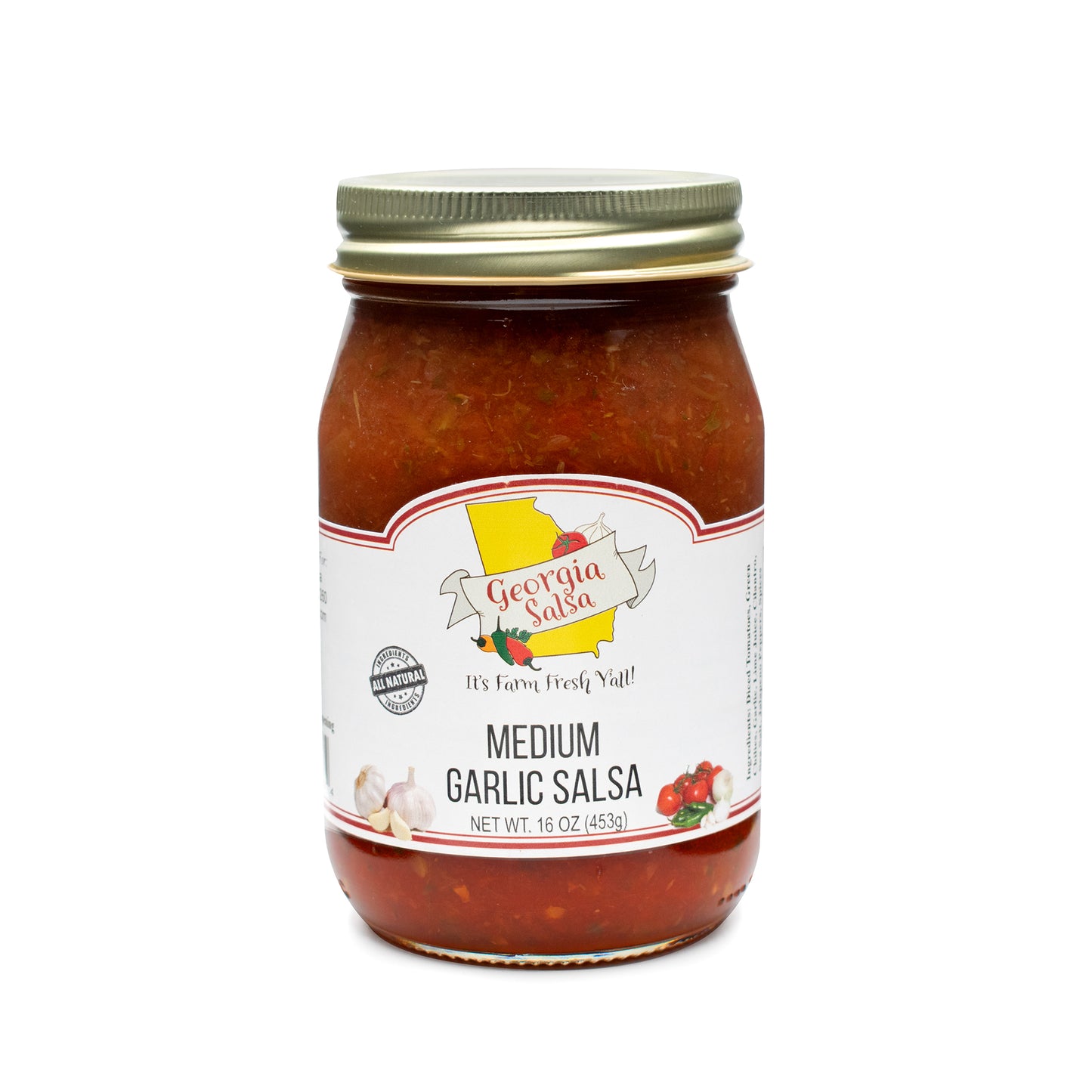 Medium Garlic Salsa