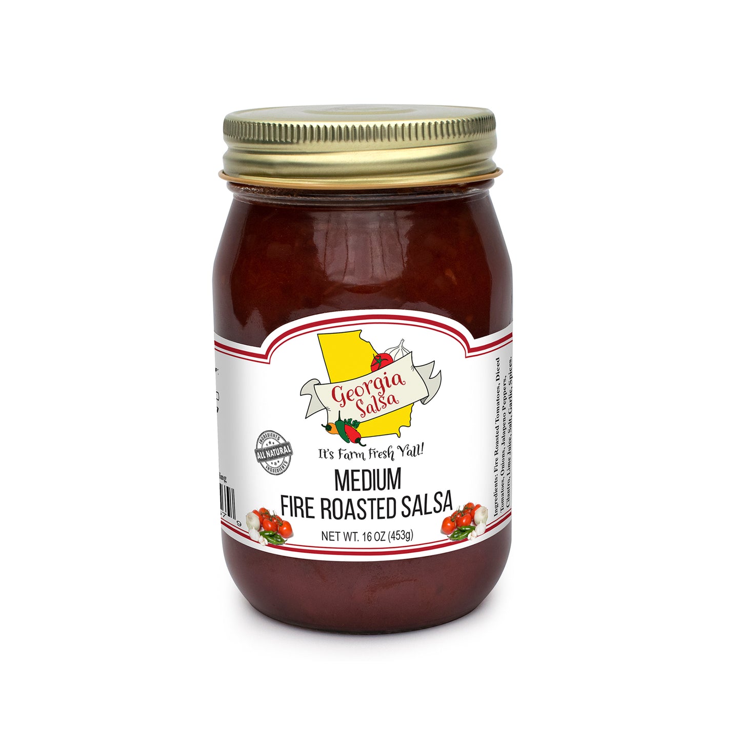Medium Fire Roasted Salsa