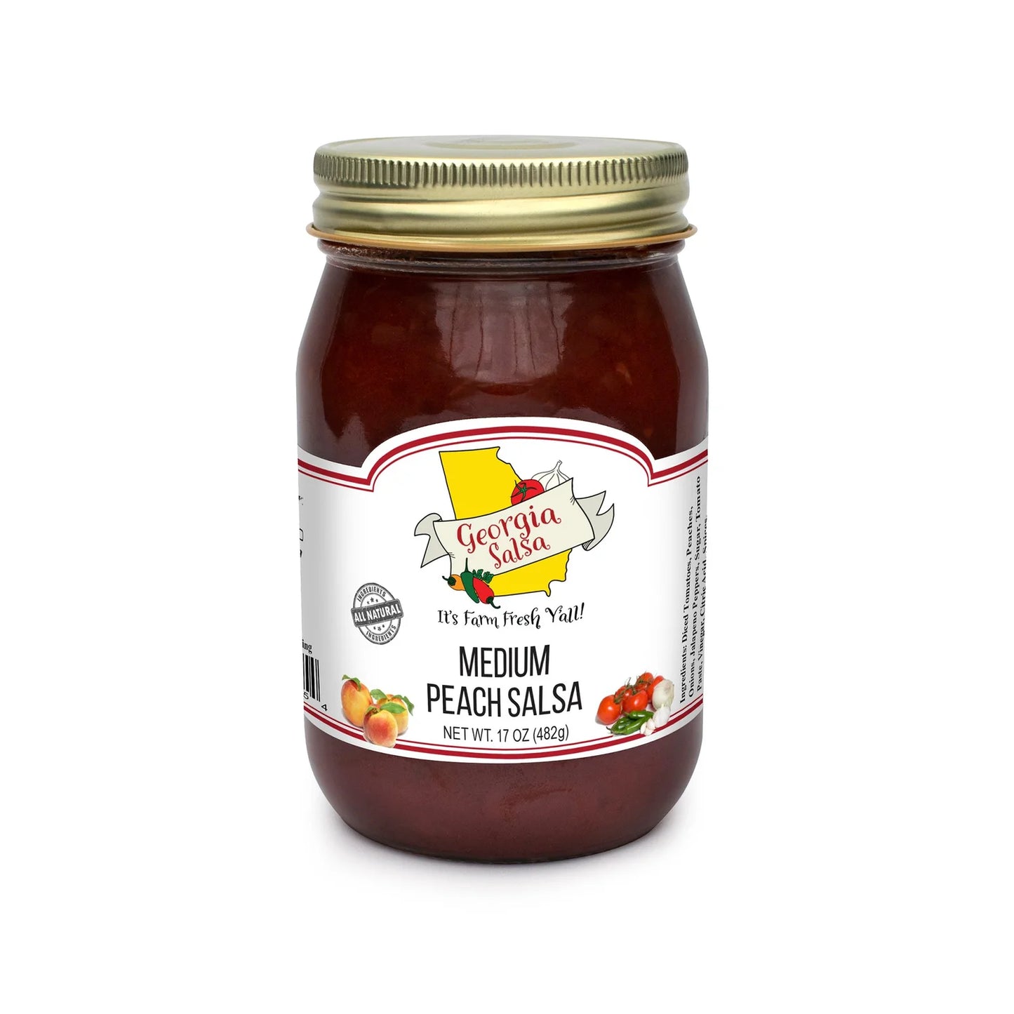 Medium Peach Salsa