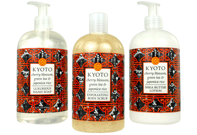 KYOTO—cherry blossom, green tea & japonica rice
