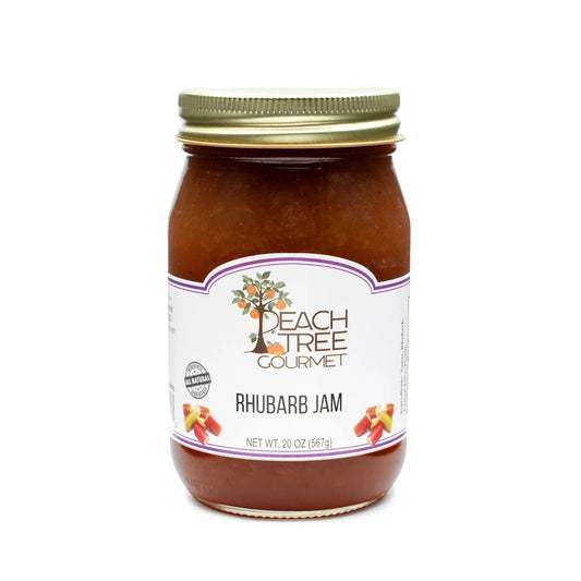 Rhubarb Jam by Peach Tree Gourmet